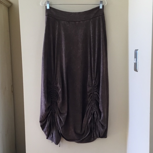 IDI by Matthew Brown Drape Cinch Dress Skirt - Picture 9 of 11